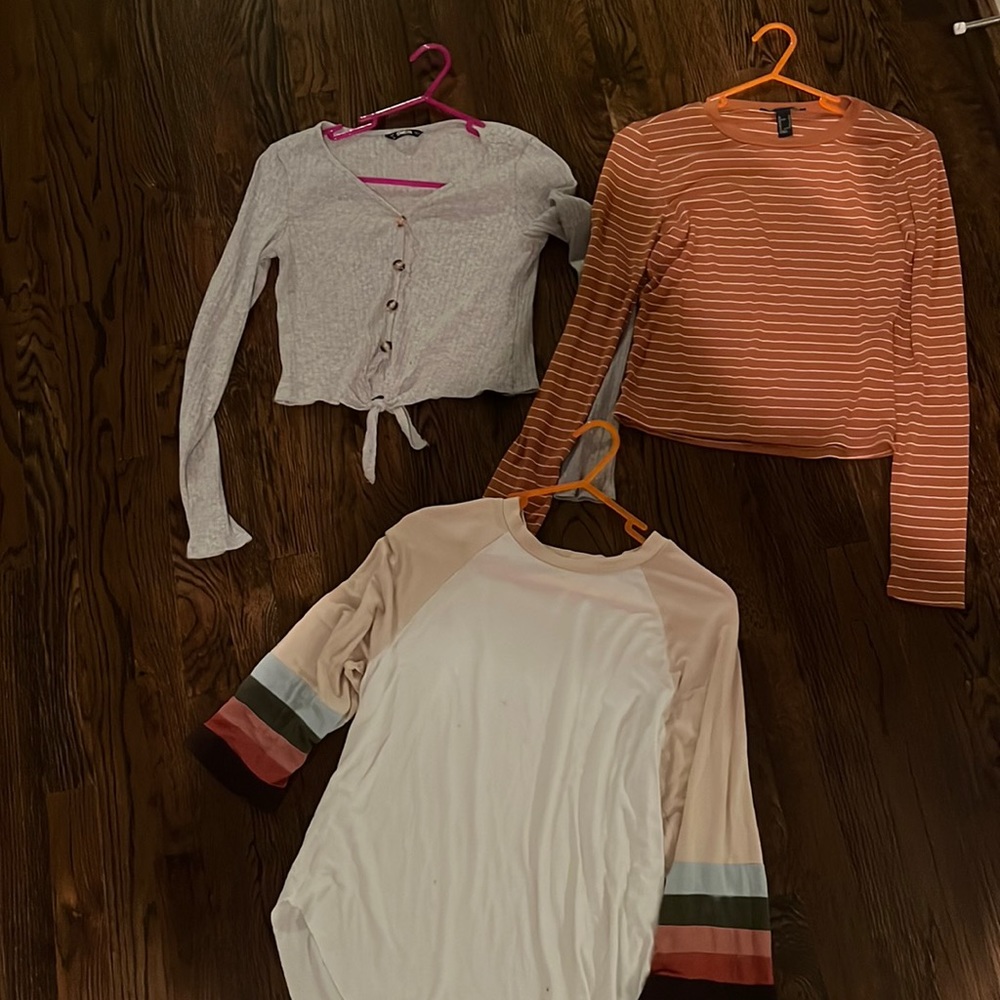 Pack of 3 long Sleeve shirts